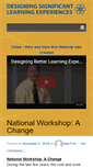 Mobile Screenshot of designlearning.org