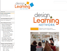 Tablet Screenshot of designlearning.us